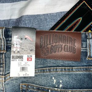 Billionaire Boys Club Blue Slim Jeans